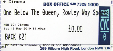 cinema ticket